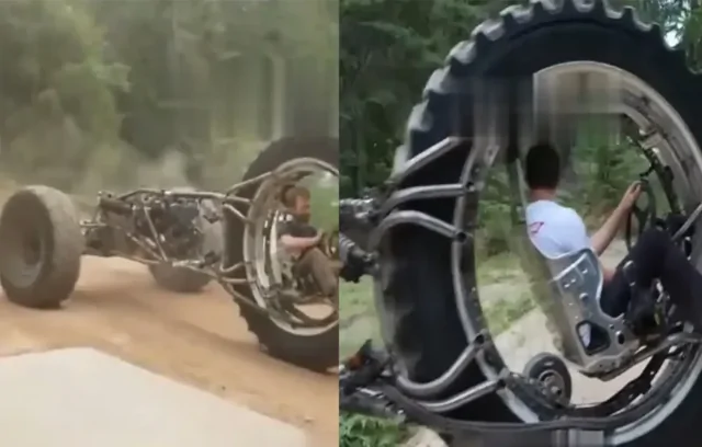 Монстр-трак в стиле «Безумного Макса»