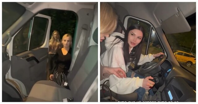 Женщины познают мир и механическую КПП