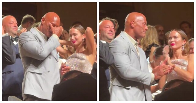 Дуэйн Джонсон расплакался после аплодисментов зрителей фильму, в котором он сыграл главную роль