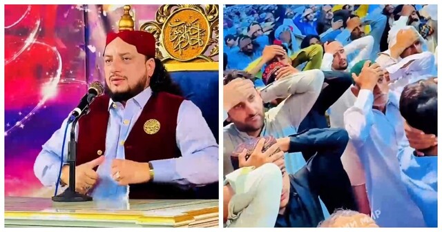 В Пакистане местный целитель провёл сеанс массового избавления от болезней