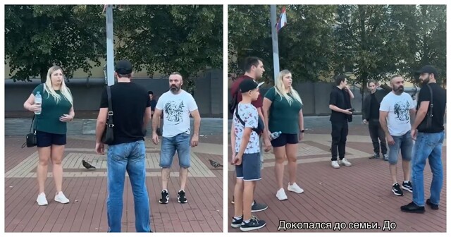 В Балашихе кавказец заступился за семью, которую без причины начал оскорблять прохожий