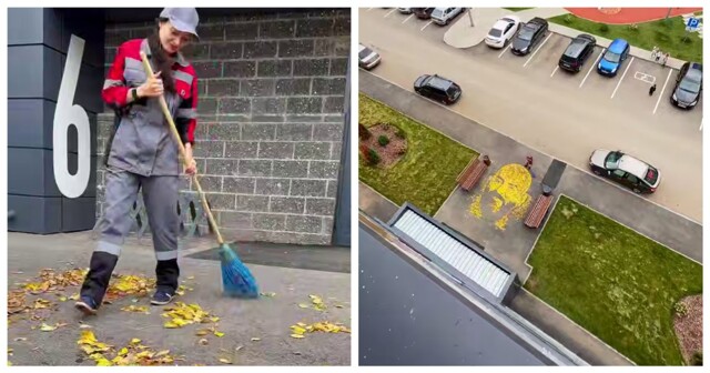 Художница создала портрет Михаила Шуфутинского из осенних листьев