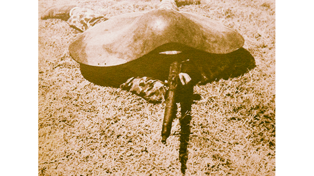 Щит-черепаха для саперов