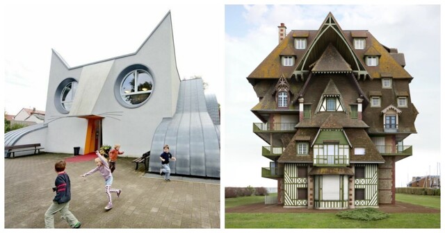 Архитектурные курьёзы: 20 зданий, не имеющих аналогов