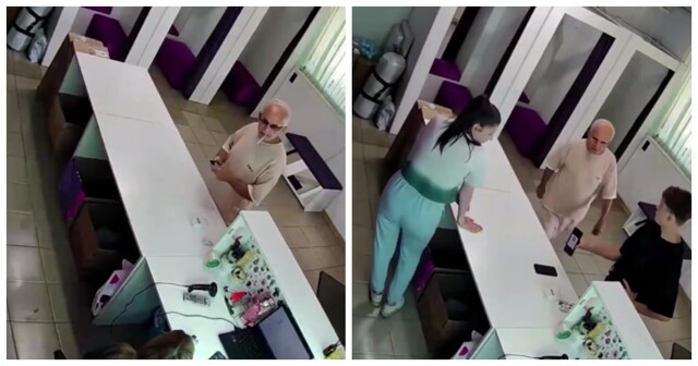 Любитель чужих мам распсиховался  в пункте выдачи заказов