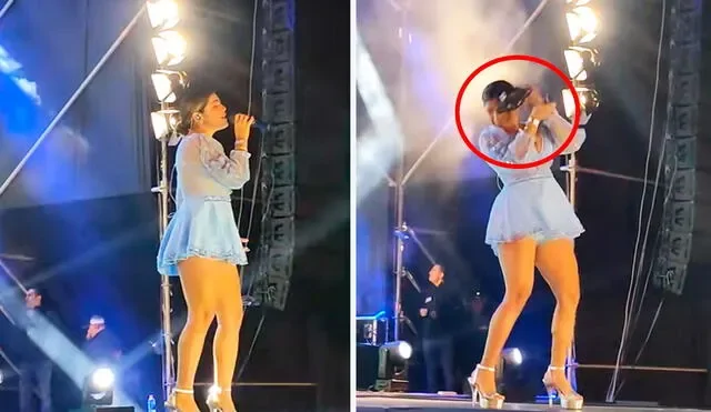 Дрон, снимавший видео, врезался в голову певицы