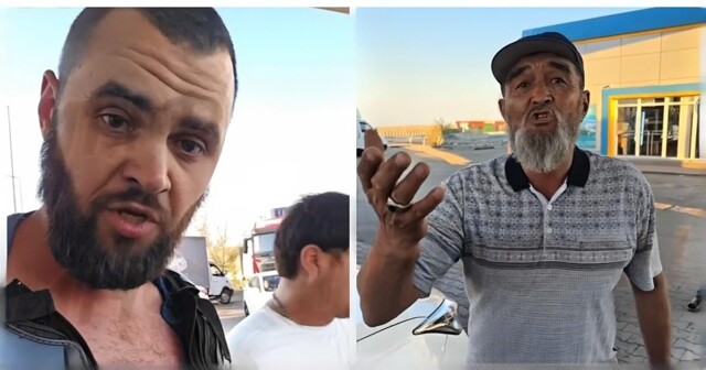 В казахстане местные жители избили российского байкера