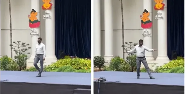 Профессор университета станцевал под знаменитый хит Болливуда