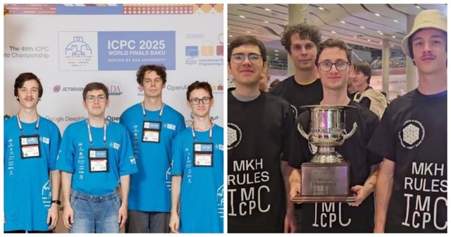 Российские студенты победили в главной международной олимпиаде по программированию