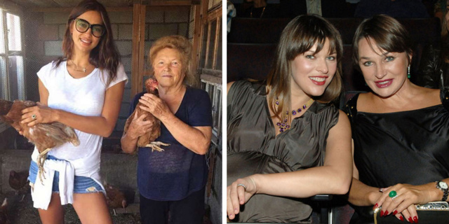 Яблоко от яблони: 18 известных красавиц и их мамы