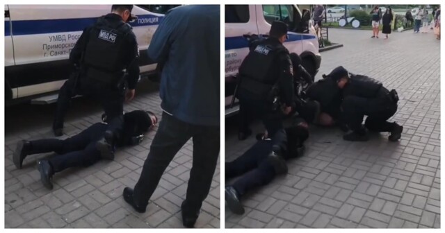 Пакуйте всех!: нетрезвый горожанин размахивал оружием на улице