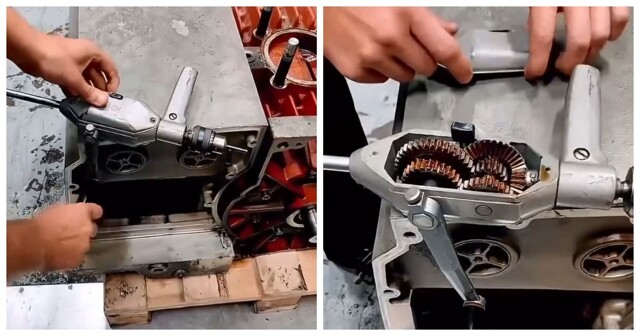 Советская технологичная ручная дрель