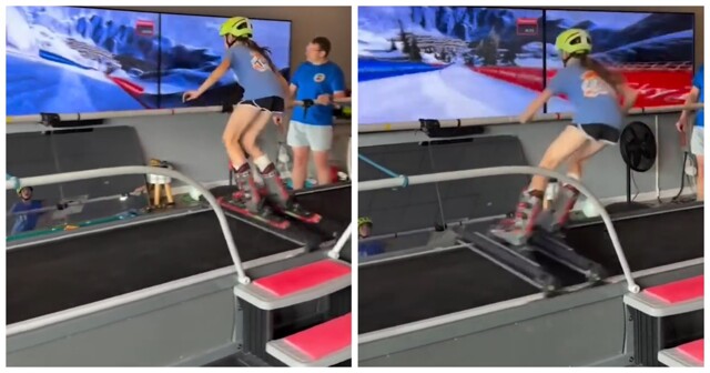 Горнолыжный тренажёр