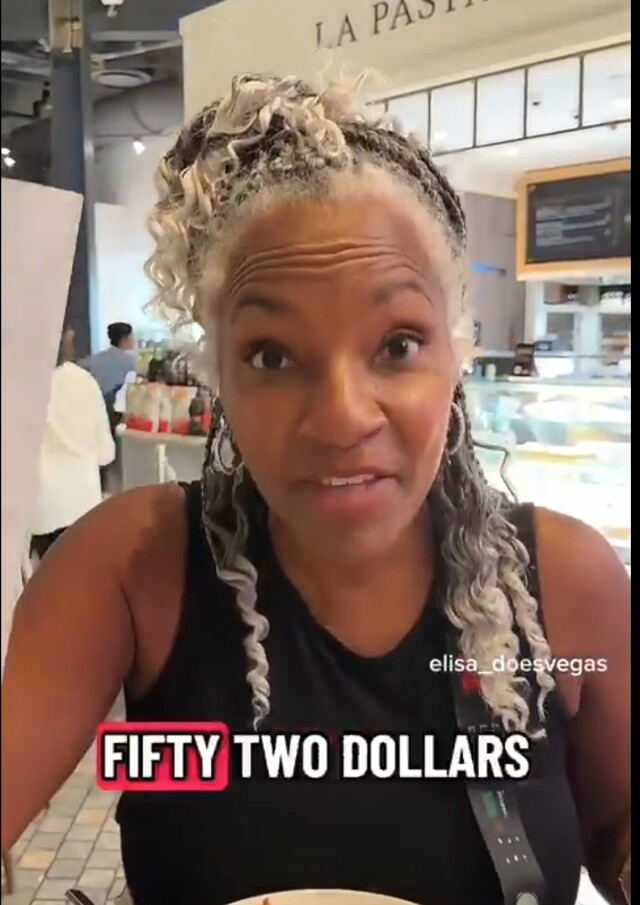 Гражданка США заказала в ресторане около казино MGM миску макарон и 0,33 воды без газа