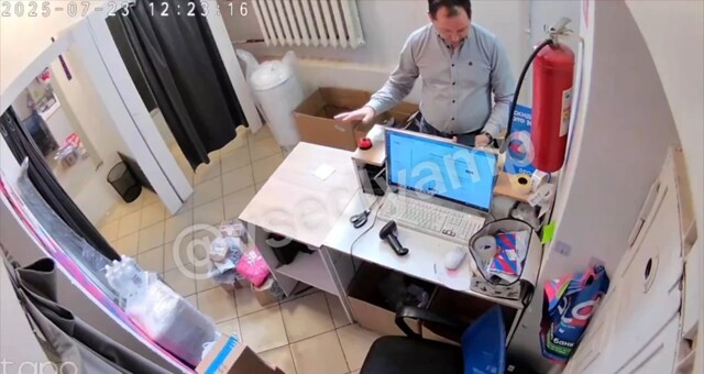 Очередной конфликтный посетитель пункта выдачи