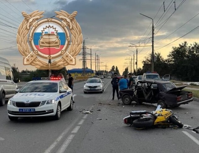 ДТП с мотоциклом в Балаково "Объект, говорит, пройден"