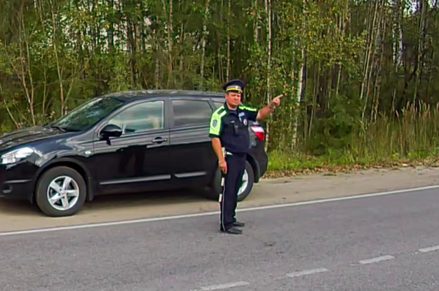 Инспектор ДПС сделал самое доходчивое предупреждение