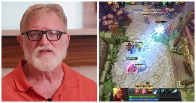 Даже главу компании Valve унижают в игре Dota 2