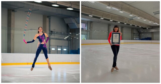Фигуристка установила необычный рекорд