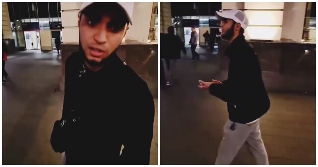 Прохожий защитил девушку от цыгана