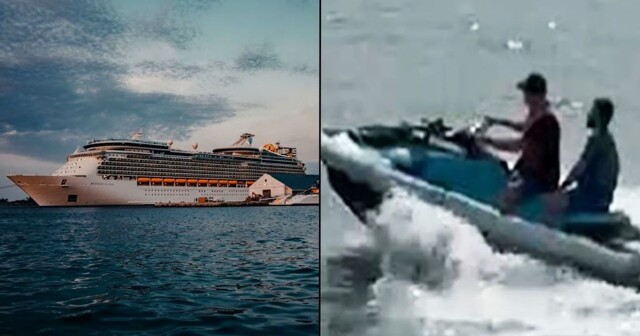 Задолжавший более миллиона рублей игрок прыгнул за борт круизного лайнера