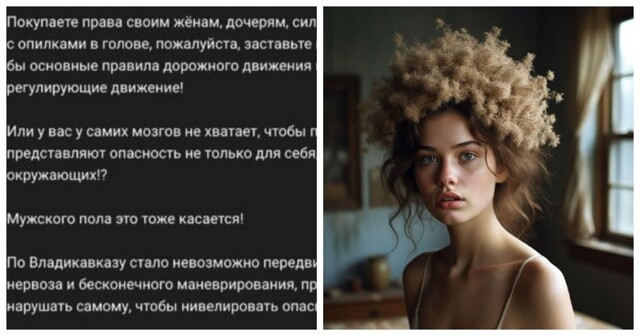 Депутат из Северной Осетии назвал женщин-водителей «тёлками с опилками в голове»