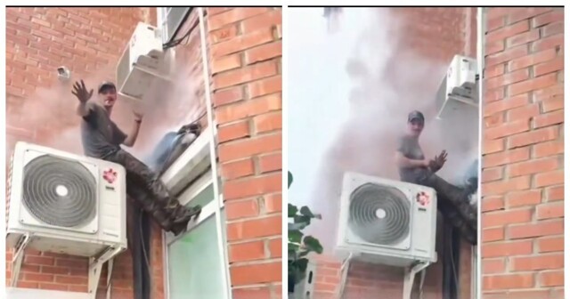 Во Владивостоке наркоман вступил в бой с кондиционером