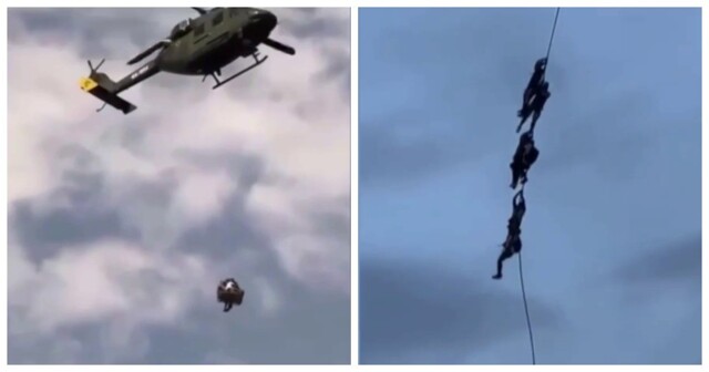 Появились кадры эвакуации членов правительства в Непале во время протестов