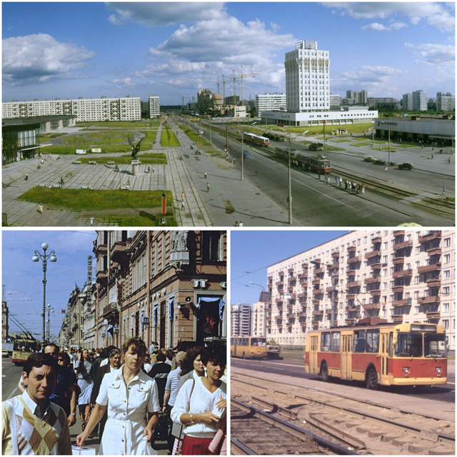 Прогулка по Ленинграду 1982 года