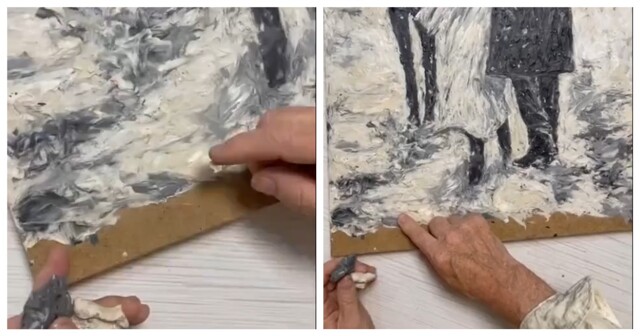 Пластилиновая живопись