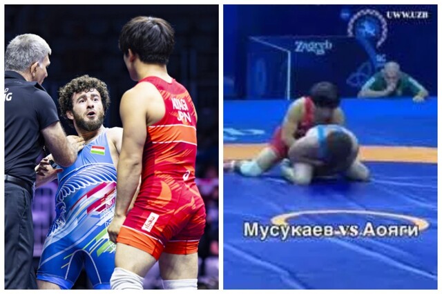 "На Кавказе такое неприемлемо": борец Мусукаев оскорбился на поведение соперника и напал на него с кулаками