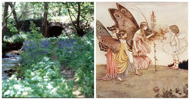 Волшебный мост фей, где исчезают детские письма