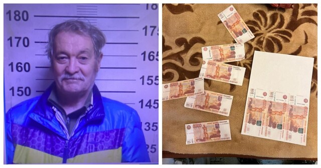 Мужчина напечатал фальшивые деньги и расплачивался ими в магазинах