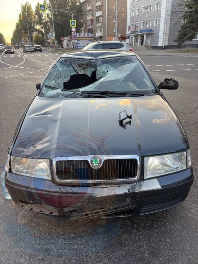 ДТП с Питбайком в Луганске