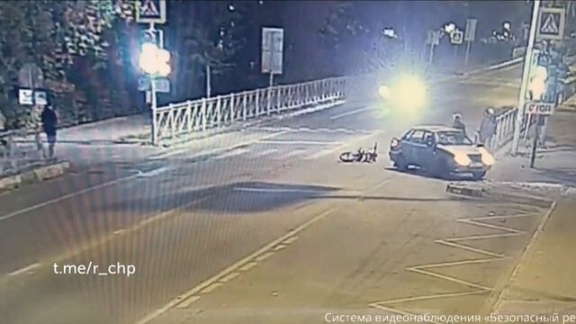 ДТП с курьером в Фрязино "Главное доставить заказ"