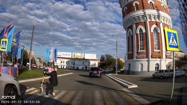 ДТП с электросамокатом в Оренбурге