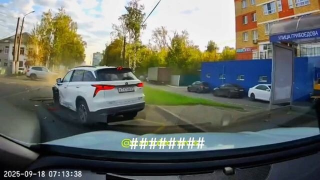 ДТП в Чебоксарах "Вот так выглядит недоброе утро"