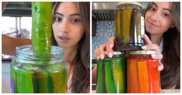 Маринованные огурцы с энергетиком⁠⁠