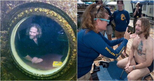 Эксперимент под водой: 100 дней жизни на глубине