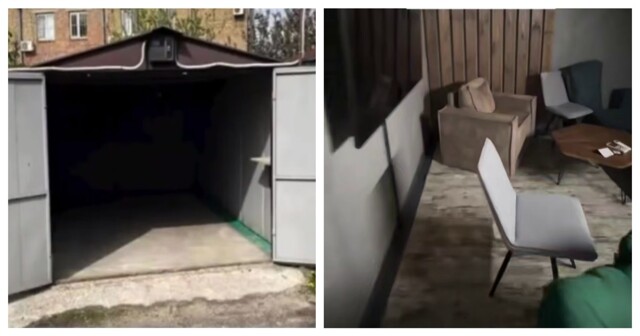 Мужская берлога в гараже