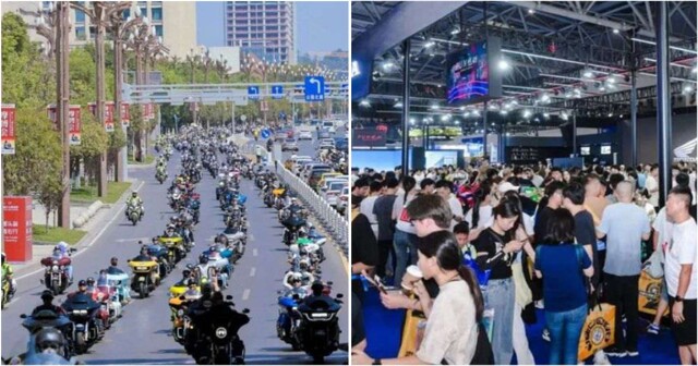 Чунцинская мотовыставка 2025: мощь на двух колесах