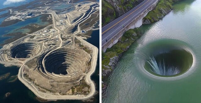 18 фото, от которых становится не по себе: Кто продырявил земной шар? Это вход в параллельные миры?