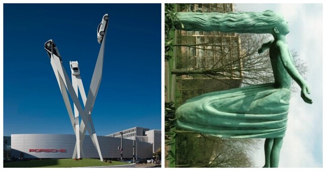 Искусство против гравитации: 15 скульптур, которые игнорируют законы физики