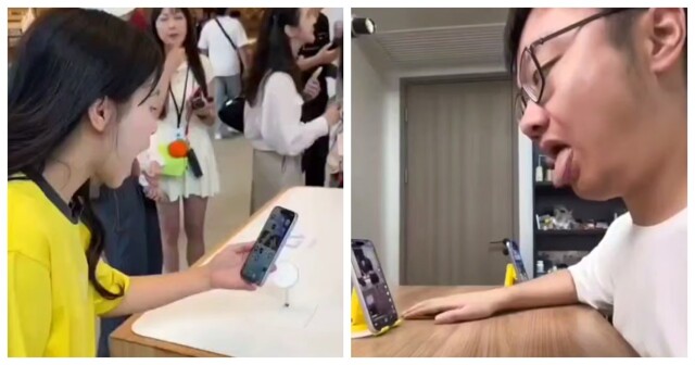 Владельцам iPhone теперь доступен «свайп языком»