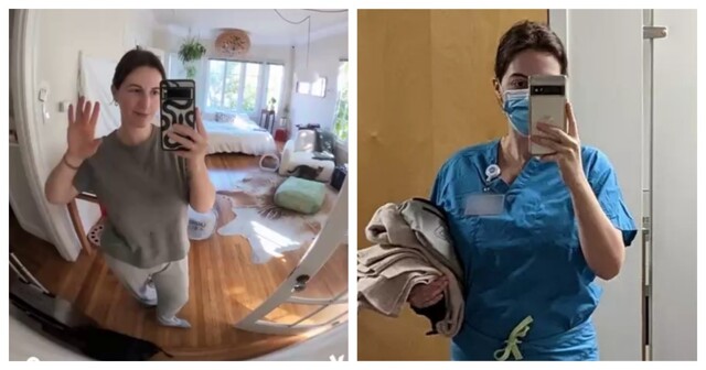 Женщина добирается на работу, преодолевая более 8000 км