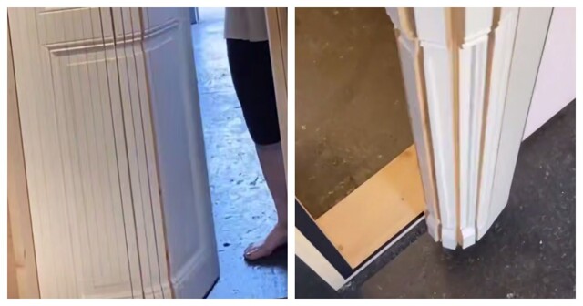 Необычные гибкие двери