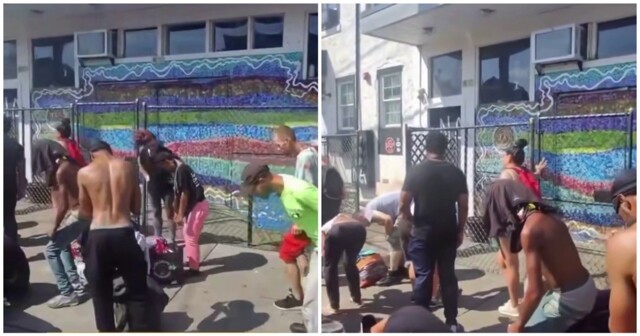 Зомбиленд на улицах Филадельфии