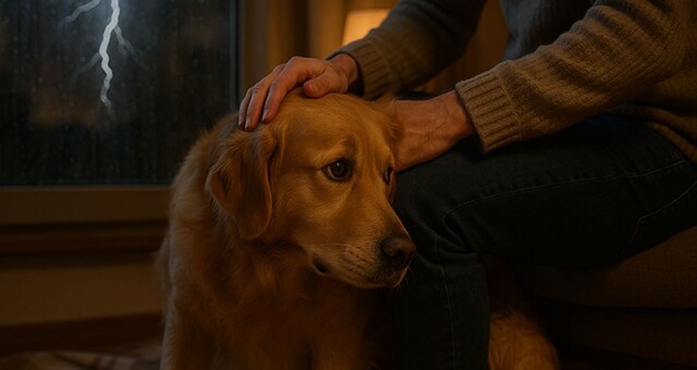 Реакция разных животных на гром