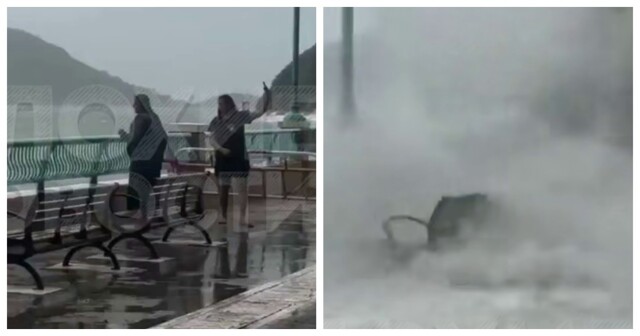 Волна обрушилась на семью, которая пренебрегла безопасностью