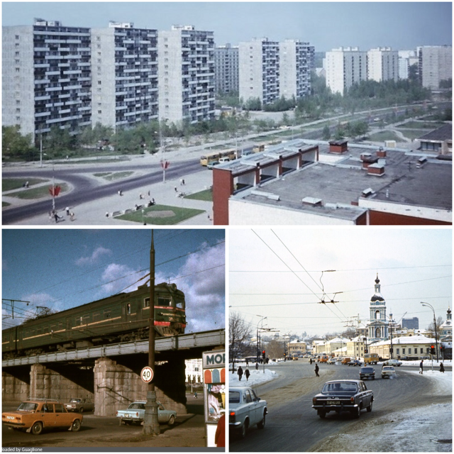 Прогулка по Москве 1985 года